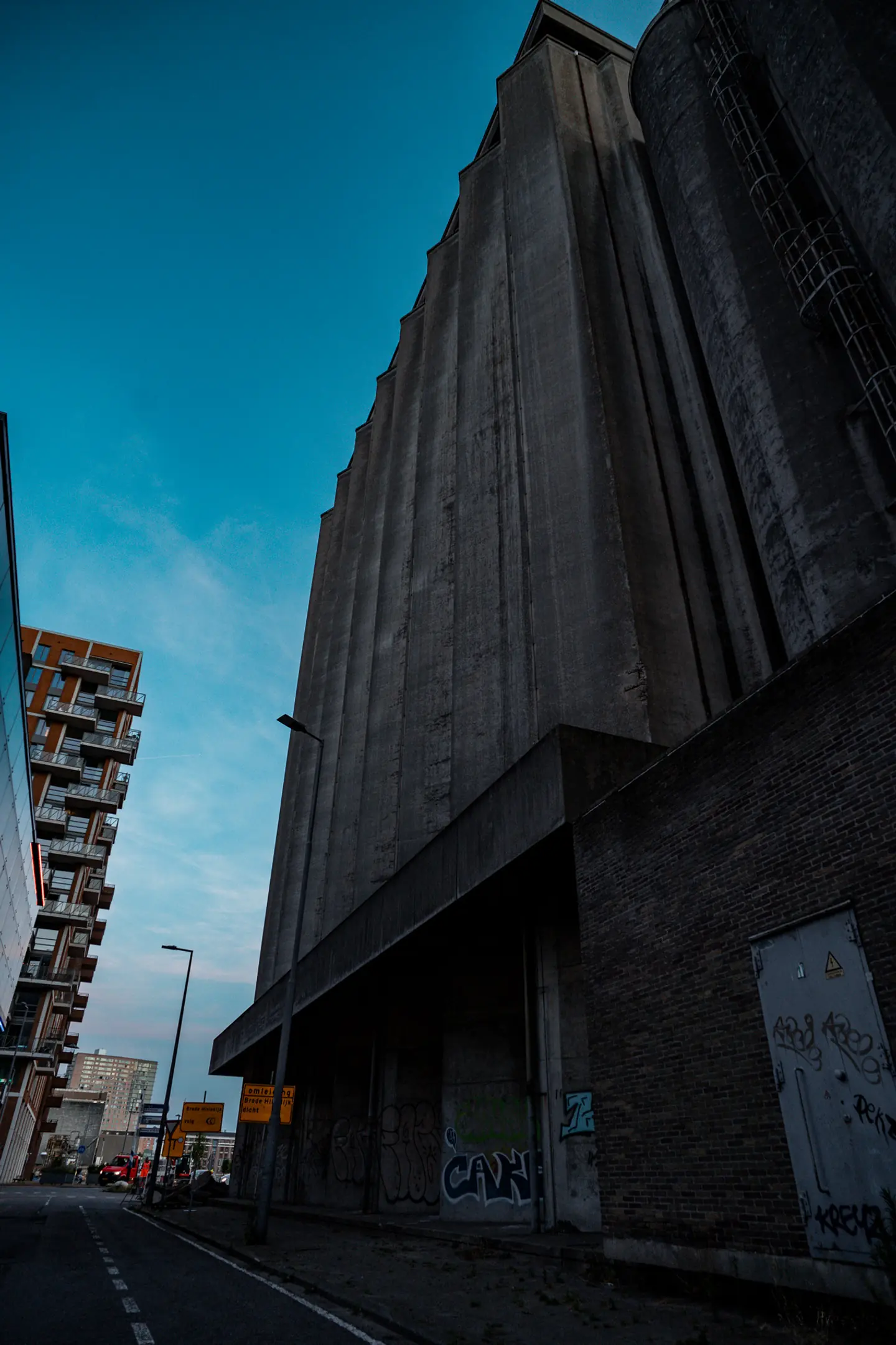 Media Urban steeg in Rotterdam