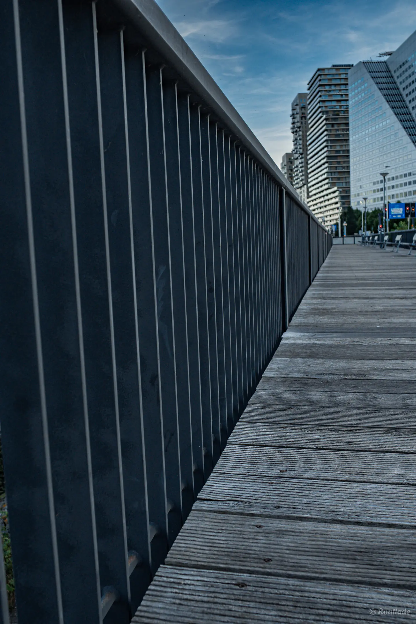 Media Houten steiger in Rotterdam