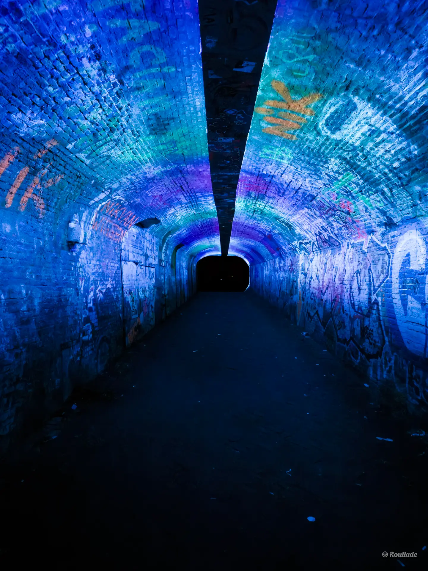 Media Ganzenmarkt tunnel in Utrecht