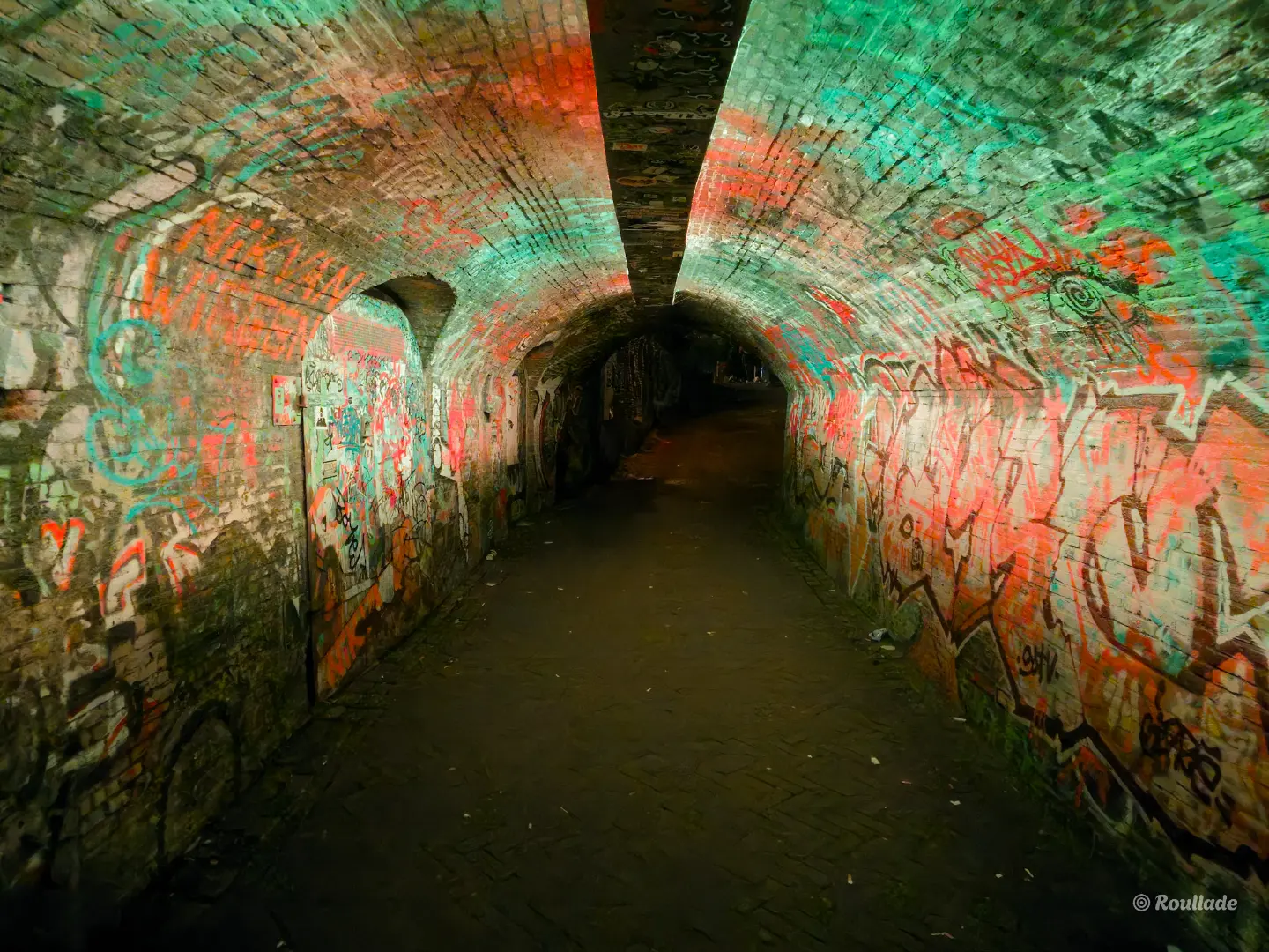 Media Ganzenmarkt tunnel in Utrecht