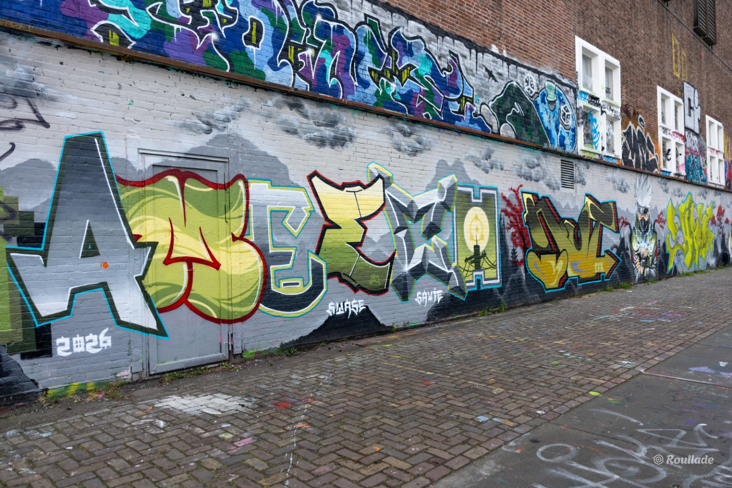 Media Graffiti aesthetic  in Amsterdam
