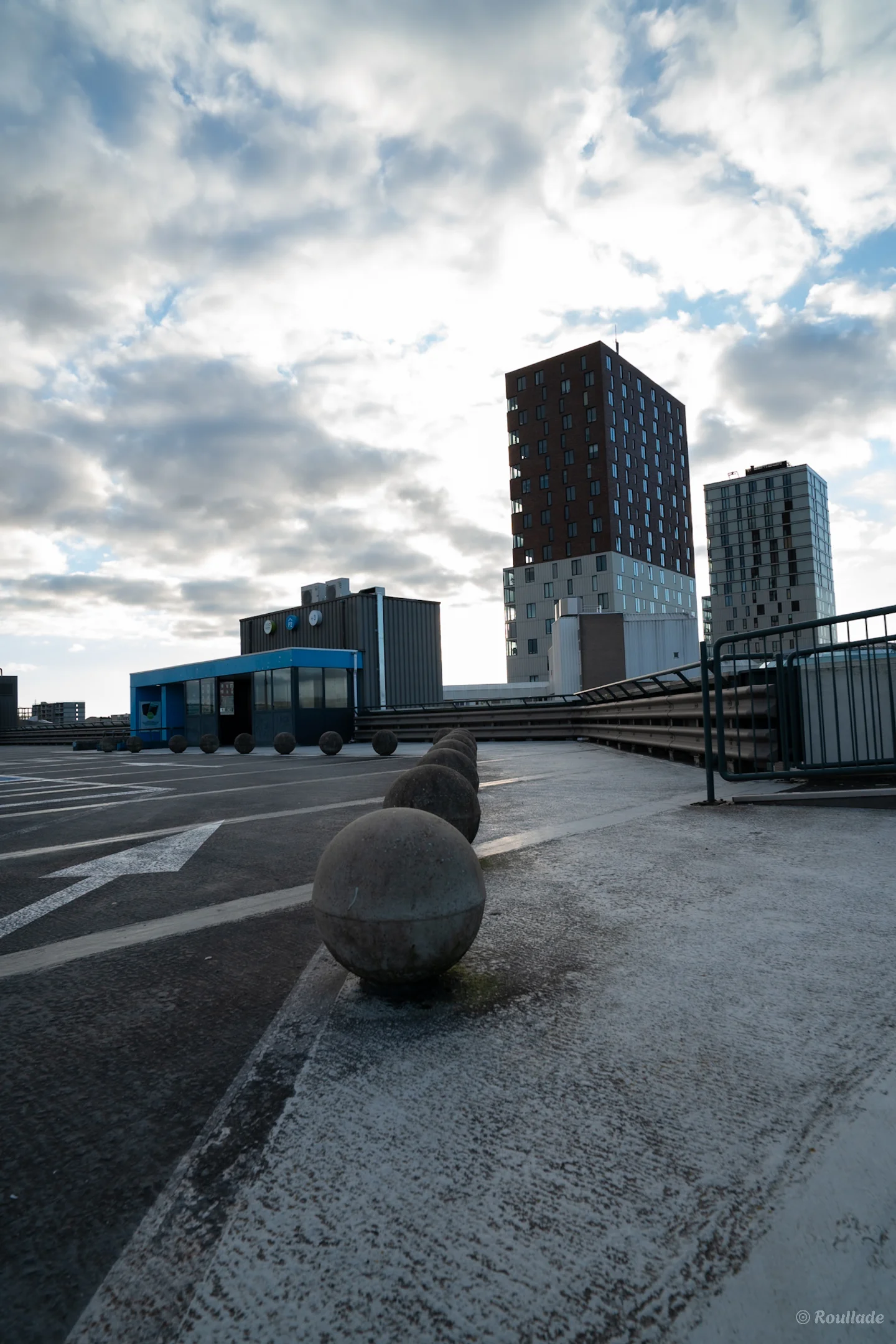 Media Blauw parkeergarage in Zoetermeer