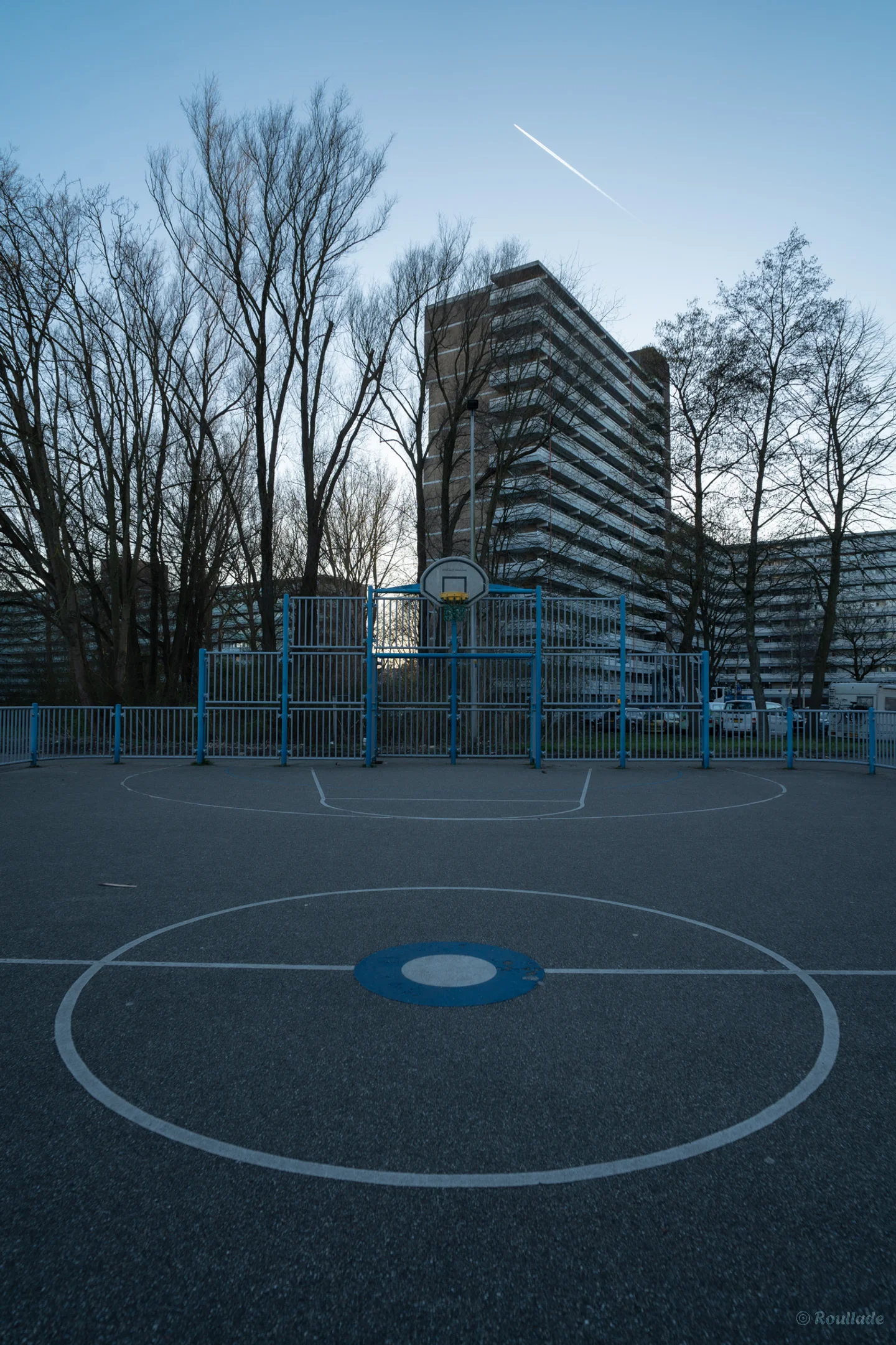 Cover Basketbalveld met skatebaan in Zoetermeer