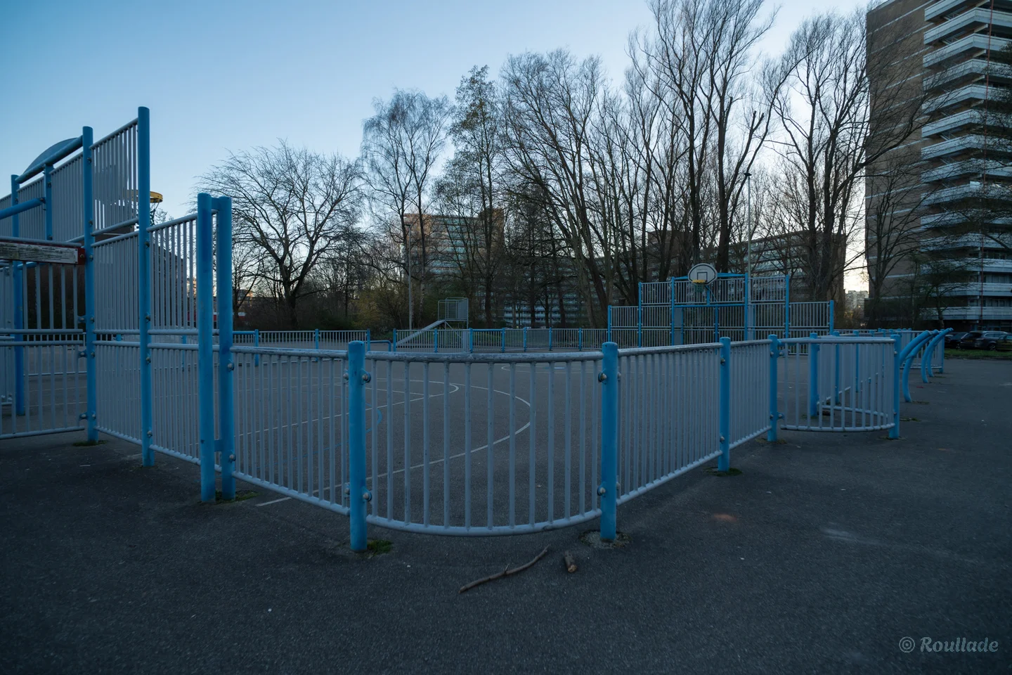 Media Basketbalveld met skatebaan in Zoetermeer