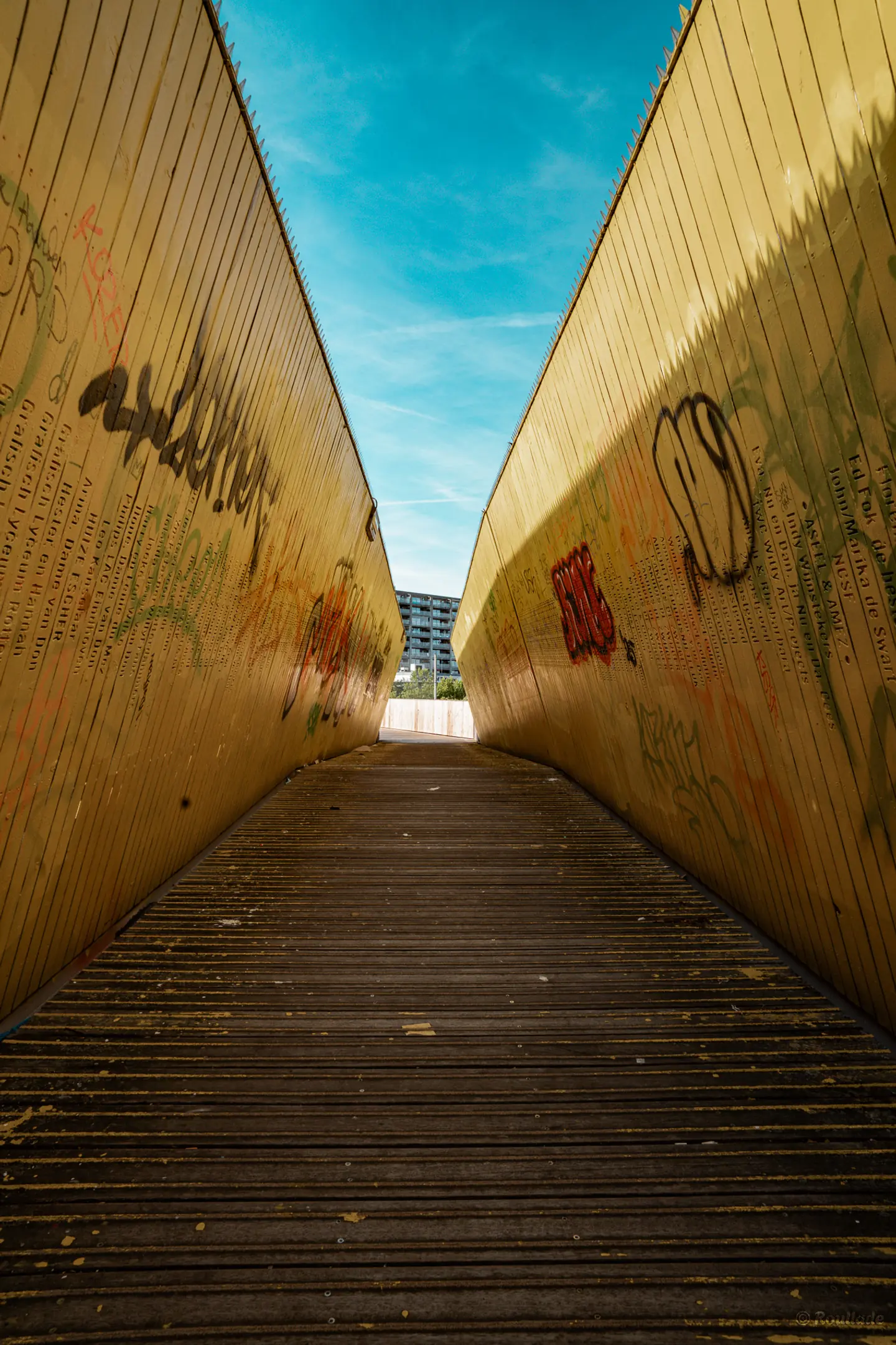 Media Luchtsingel in Rotterdam