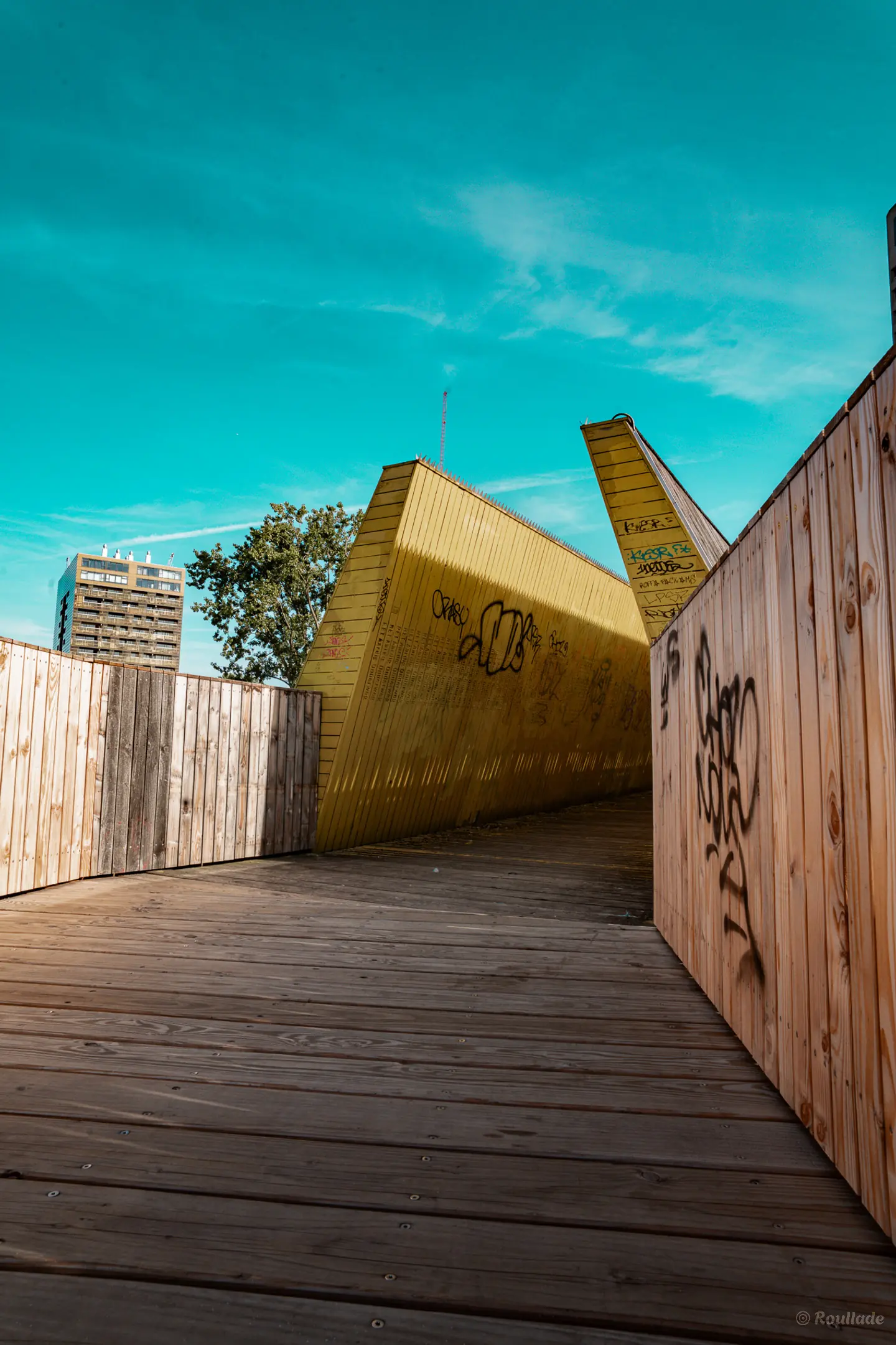 Media Luchtsingel in Rotterdam