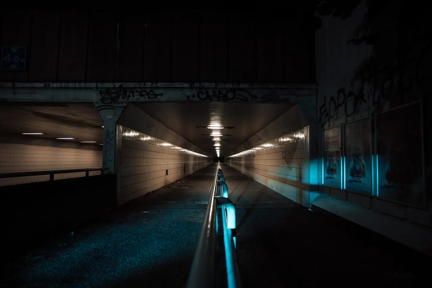Media Fietstunnel in Rotterdam