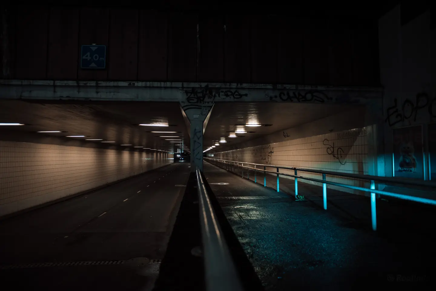 Media Fietstunnel in Rotterdam
