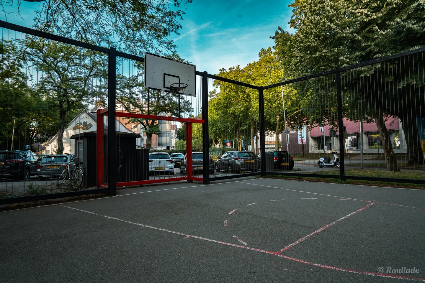 Media Basketbalveld in Rotterdam